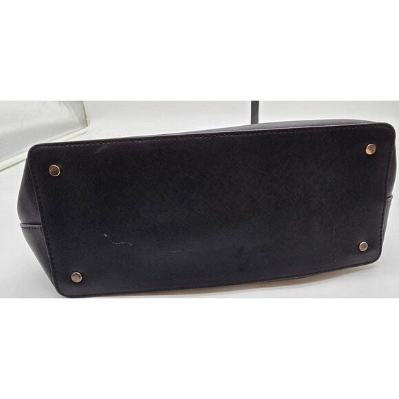 Kate Spade Black Leather Handbag - Zip Closure & Dual Handles - Picture 8 of 8